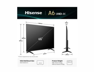 Hisense 65" A6Q 4K Ultra HD Smart TV