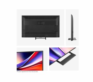 Hisense 65" A7Q, 4K Ultra HD 3840x2160, QLED, HDR 10+, HLG, Dolby Vision, Dolby Atmos, Smart TV, Light Sensor, WiFi Direct, BT, Anyview Cast, 3xHDMI, 2xUSB, LAN, CI+, DVB-T2/C/S2, Черен