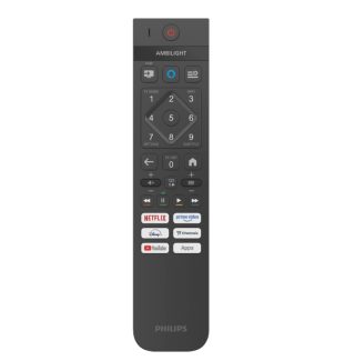 Philips 65PUS8510/12, 65" 4K Ultra HD QLED, 3840x2160p, DVB-T/T2/T2-HD/C/S/S2, 60Hz, Ambilight 3, Pixel Precise UHD, 90% DCI, HDR+, Titan OS, Dolby Atmos, Dolby Digital, VRR, 3*HDMI, 2*USB, 802.11ac, 20W RMS, Черен