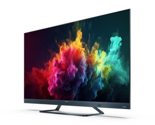 Sharp 55FQ8EG, 55" QLED GOOGLE TV, 4K 144Hz Quantum Dot 3840x2160 Aluminium Slim Frameless, AQUOS AI, DVB-T/T2/C/S/S2, 500 NIT, Active Motion 1400, HARMAN/KARDON, HDR10, Dolby Atmos, Dolby Vision, DTS:X, Google Assistant, HDMI eARC, Mini Composite/CVBS