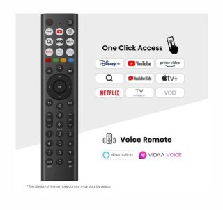 Hisense 55" A85Q, 4K UHD OLED Smart TV, 120Hz, 1000 nits, HDMI 2.1, Game Mode Pro, AMD FreeSync Premium, Dolby Vision IQ & Atmos, Bluetooth, Alexa Built-in, Black