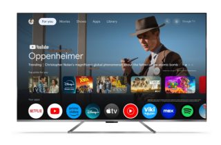 Sharp 75GP7265E, 75" QLED Google TV, 4K Ultra HD 3840x2160 Frameless, AQUOS, DVB-T/T2/C/S/S2, Active Motion 1200, HDR10, Dolby Atmos, Dolby Vision, Google Assistant, HARMAN/KARDON, Chromecast Built-in, HDMI 2.1 with eARC, Aluminium finish, USB, Wi-Fi, Bluetooth