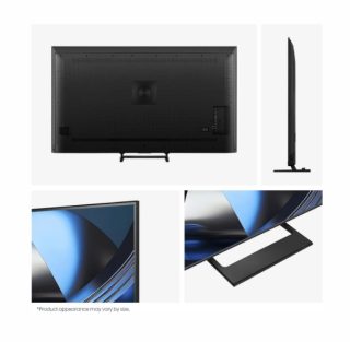 Hisense 75"U7SE 4K Ultra HD 3840x2160 ULED FALD Quantum Dot 144Hz IPS Smart TV, черен