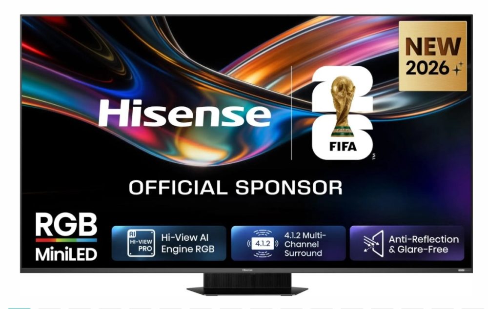 Hisense 85" UR9S 4K Ultra HD 3840x2160 RGB Mini LED DLED Quantum Dot 180Hz IPS HDR10+ HLG Dolby Vision IQ Dolby Atmos Smart TV