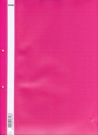 Папка ПВЦ DOSY 120/180 РОЗОВА