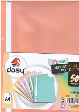 Папка ПВЦ DOSY 120/180 ПАСТЕЛ ПРАСКОВА
