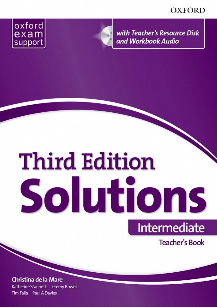 Книга за учителя Solutions 3E Intermediate ESS TB & RES Disk Pack