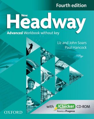 Тетрадка по английски език Headway 4E Advanced WB without key & Icheck PK