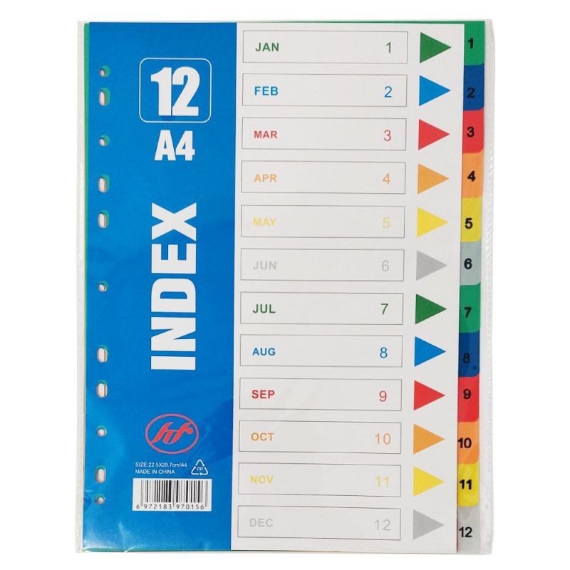 Разделител 12 цв. PVC PY-12