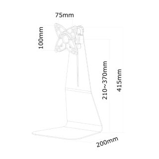 Neomounts Flat Screen Desk Mount (стойка)