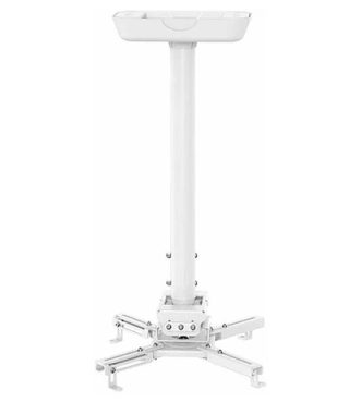 Sunne Ceiling/Bevel Projector Bracket, Ceiling to Projector 600-900mm, Tilt/Swivel -8°~+8°, 360 rotate max 25kg, universal mounting pattern up to 500mm width