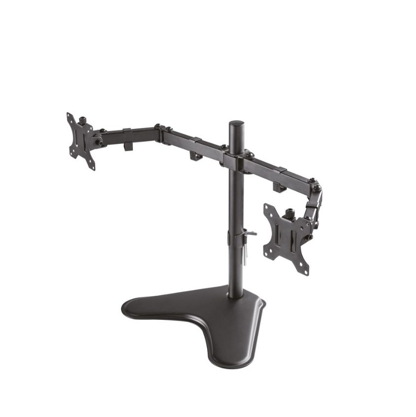 Neomounts Flat Screen Desk Mount (stand) for 2 Monitor Screens
