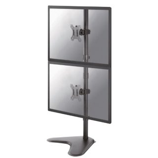 Neomounts Flat Screen Desk Mount (stand) for 2 Monitor Screens