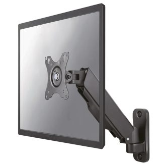 Neomounts стенна стойка с газов амортисьор за монитор (2 шарнира VESA 100x100)