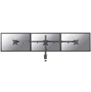 Neomounts Flat Screen Desk Mount (clamp/grommet) за 3 монитора