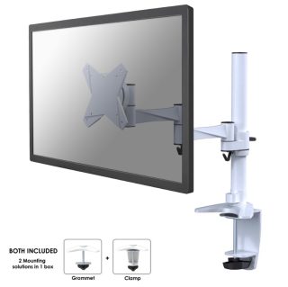 Neomounts Flat Screen Desk Mount (clamp/grommet)