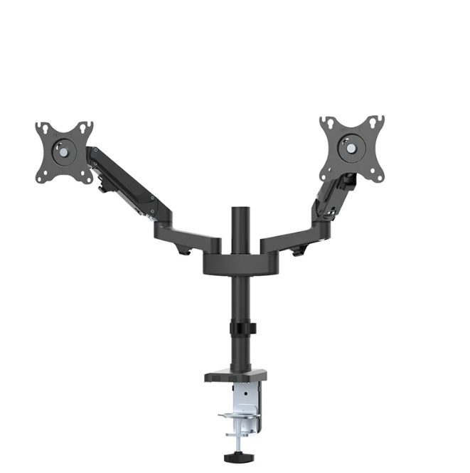 Neomounts Desk Pole Mount (clamp/grommet) за 2 монитора
