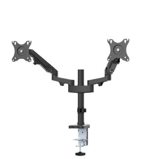 Neomounts Desk Pole Mount (clamp/grommet) за 2 монитора