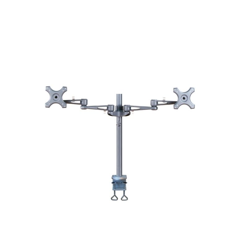 Neomounts Flat Screen Desk Mount (clamp) for 2 Monitor Screens