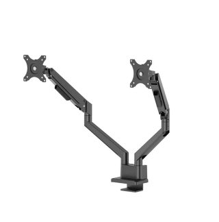 Neomounts Next Slim Desk Mount, двоен дисплей (topfix скоба и отвор)