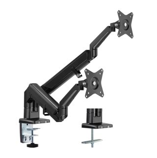 Neomounts Desk Mount ultra flat (clamp/grommet) за 2 монитора