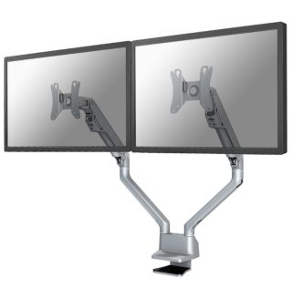 Neomounts Flat Screen Desk Mount (clamp/grommet) за 2 монитора