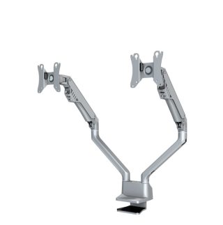 Neomounts Flat Screen Desk Mount (clamp/grommet) за 2 монитора