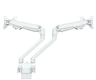 Neomounts Flat Screen Desk Mount (clamp/grommet) for 2 Monitor Screens
