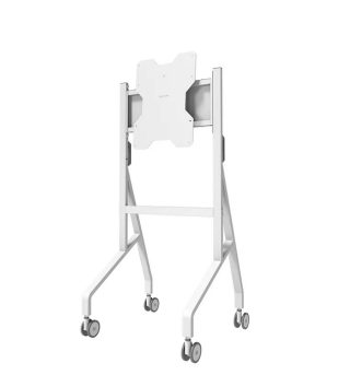 Neomounts Move Go Flip ротационна мобилна подова стойка за Samsung Flip 55" и 65" (бърз монтаж, регулируема височина)