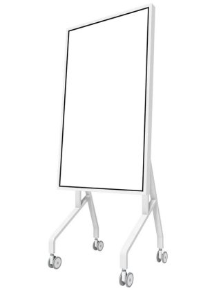 Neomounts Move Go Flip ротационна мобилна подова стойка за Samsung Flip 55" и 65" (бърз монтаж, регулируема височина)