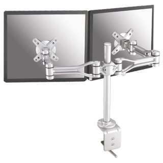 Neomounts Flat Screen Desk Mount (clamp) for 2 Monitor Screens