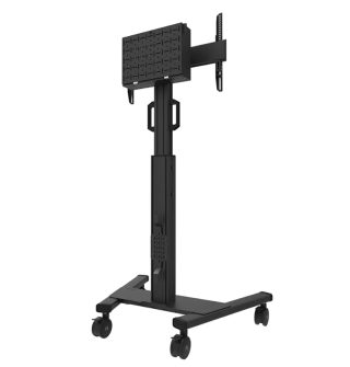 Neomounts Select Mobile Display Floor Stand (37-75") 10 cm. Wheels, Black