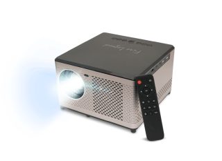 AOPEN QF15a (powered by Acer) преносим LCD проектор, FHD (1920x1080), 10 000 LED лумена (500 ANSI), 1000:1, HDMI 2.0, Golden