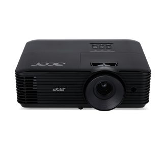 Acer Projector X1128H, DLP, SVGA (800x600), 4800 ANSI лумена, 20 000:1, 1.1x, 3D ready, 40 градуса Auto keystone, ACpower on, HDMI 1.4, VGA, RCA, USB(Type A), Audio in, говорител 3W, 2.7kg, 2Y, черен