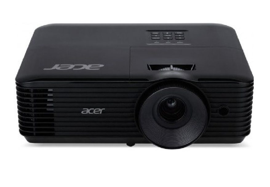Acer Projector X1228H, DLP, XGA (1024x768), 4800 ANSI лумена, 20 000:1, 1.1x, 3D ready, HDMI 1.4, VGA in/out, DC Out (5V/2A, USB-A), RCA, RS232, Audio in/out, Auto keystone, високоговорител 3W, 2.7kg, 2Y, черен