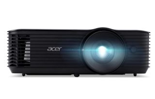 Acer Projector X129H, DLP, XGA (1024x768), 4800 ANSI лумена, 20 000:1, 1.1x, 3D ready, HDMI 1.4, VGA, DC Out (5V/2A, USB-A), RCA, Audio in, високоговорител 3W, Bluelight Shield, LumiSense, 2.8kg, 2Y, черен