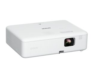 Epson CO-W01 мултимедиен проектор, WXGA (1024 x 768, 16:10), 3000 ANSI лумена, 15000:1, VGA, HDMI, USB, 24 месеца, Лампа: 12 месеца или 1000 ч, Бял