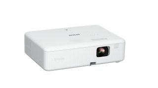 Epson CO-FH01 мултимедиен проектор, Full HD 1080p (1920 x 1080, 16:9), 3000 ANSI лумена, 16000:1, WLAN (опция), USB 2.0, HDMI, гаранция на лампата: 6000h, гаранция: 24 месеца, бял