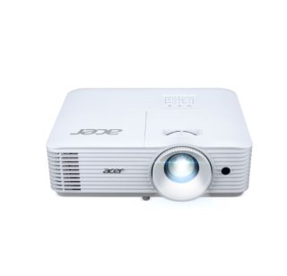 Acer Projector P1358i, DLP, WXGA (1280x800), 5000 ANSI лумена, 20 000:1, 1.3x, HDMI 2x1.4, VGA, DC Out (5V/1A, USB-A), RCA, Audio in/out (3.5mm), включен безжичен адаптер, говорител 10W, Bluelight Shield, чанта, 2.8kg, 3 години гаранция, бял