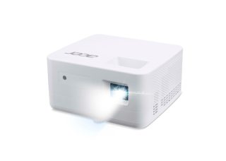 Acer Projector PD1500, DLP Portable, FHD (1920x1080), 1500 ANSI лумена, 5000:1, 1.1x, LED светлинен източник, 360° проекция, HDMI 1.4, DC Out (5V/2.0A), USB (Type A), Audio in/out, високоговорител 5W, чанта, 2.3 kg, 3Y, бял