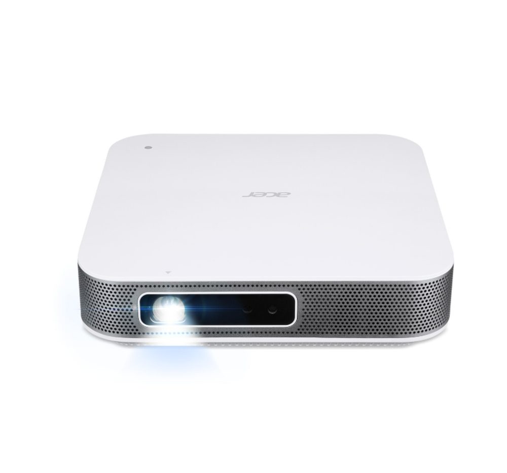 Acer Projector PD1520s, DLP Portable, FHD (1920x1080), 4000 LED Lumens (1200 ANSI), 5000:1, 1x, LED Light Source, Smart PJ, Auto Focus, 4-Cor. Adj., HDMI 2.1, USB (Type A), BT Wireless Audio In/Out, Speaker 8W, Bag, 1.32 kg, 3Y, White
