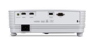 Acer Projector X1526, DLP, FHD (1920x1080), 4000 ANSI лумена, 13 000:1, 1.1x, 3D ready, HDMI 1.4x2, DC Out (5V/1.5A, USB-A), USB (Type A), RCA, RS232, PC Audio, Auto keystone, високоговорител 3W, 2.4kg, 2Y, бял