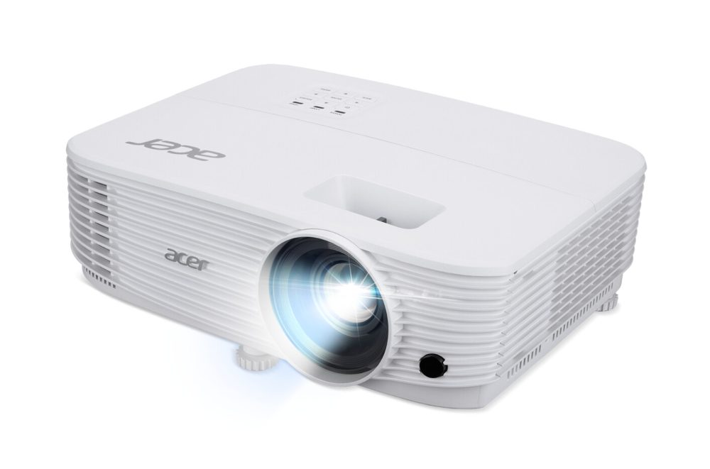 Acer Projector X1526, DLP, FHD (1920x1080), 4000 ANSI лумена, 13 000:1, 1.1x, 3D ready, HDMI 1.4x2, DC Out (5V/1.5A, USB-A), USB (Type A), RCA, RS232, PC Audio, Auto keystone, високоговорител 3W, 2.4kg, 2Y, бял