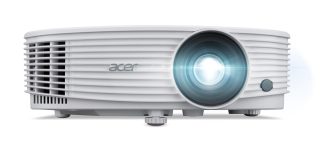 Acer Projector X1526, DLP, FHD (1920x1080), 4000 ANSI лумена, 13 000:1, 1.1x, 3D ready, HDMI 1.4x2, DC Out (5V/1.5A, USB-A), USB (Type A), RCA, RS232, PC Audio, Auto keystone, високоговорител 3W, 2.4kg, 2Y, бял