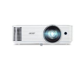 Acer Projector S1287n, DLP, Short Throw 0.6, XGA (1024x768), 4000 ANSI Lumens, 20 000:1, 1x, HDMI 2x1.4b, DC Out (5V/1A, USB-A), Component Video (D-sub), RCA, RG-45, RS232, Audio in/out, Speaker 16W, 3.1 kg, 3Y, White