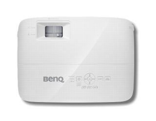 Мултимедиен проектор BenQ MH550, DLP, 1080p (1920x1080), 20 000:1, 3500 ANSI лумена, VGA, 2xHDMI, S-Video, RCA, високоговорител 2W, Audio In/Out, RS232, 3D Ready, 2.3kg, бял