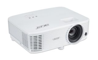 Acer Projector P1557, DLP, FHD (1920x1080), 4800 ANSI лумена, 16 000:1, 1.3x, HDMI 2x1.4, DC Out (5V/1.5A, USB-A), RS232, Audio in/out, високоговорител 3W, Bluelight Shield, чанта, 2.4 kg, 3Y, бял