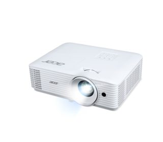 Acer Projector P1558i, DLP, FHD (1920x1080), 5200 ANSI лумена, 15 000:1, 1.3x, HDMI 2x1.4, DC Out (5V/1.5A, USB-A), RS232, говорител 10W, Bluelight Shield, включен безжичен адаптер, чанта, 2.8 кг, 3 години, бял