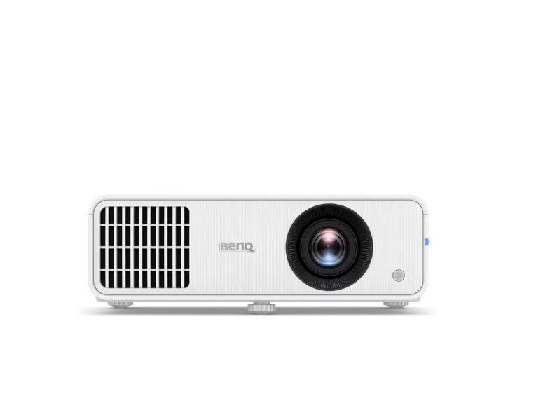 Мултимедиен проектор BenQ LW550 DLP, WXGA (1280x800), 20 000:1, 3000 ANSI лумена, 1.1X, HDMIx2, USB-A, SmartEco; T/R: 1.51-1.7, високоговорител 10W, бял