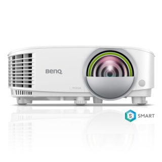 BenQ EW800ST късофокусен безжичен Android базиран интелигентен проектор, DLP, WXGA (1280x800), 16:10, 3300 лумена, 20000:1, бял